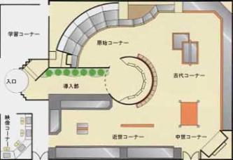 常設展示室見取り図