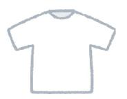 Tシャツのイラスト