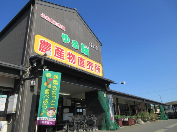 野菜のぼりを設置している写真です