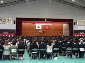 筑紫高等学校入学式1