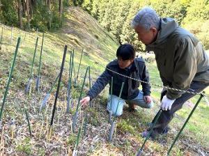 平井市長と小鹿野課長