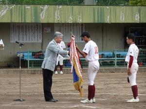 第22回筑紫野市長旗争奪中学校軟式野球大会 閉会式1