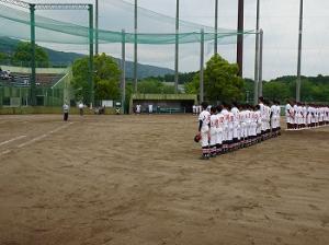 第22回筑紫野市長旗争奪中学校軟式野球大会 閉会式２