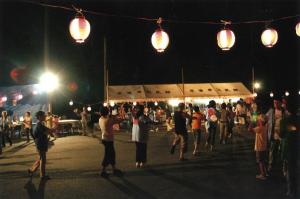 平等寺夏祭りのようす