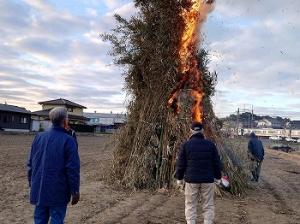 西小田区ほうげんぎょうの様子