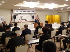 筑紫野市消防団総会