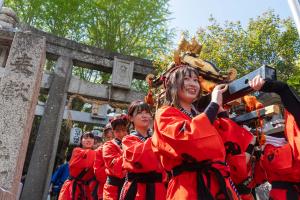 二日市八幡を発信する神輿