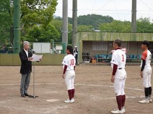 第23回筑紫野市長旗争奪中学校軟式野球大会2