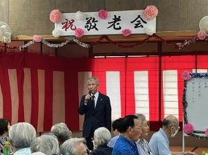 筑紫駅前　敬老会