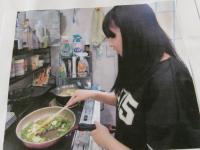 料理をしている写真