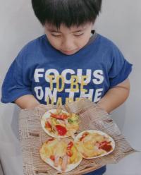 完成した料理の写真