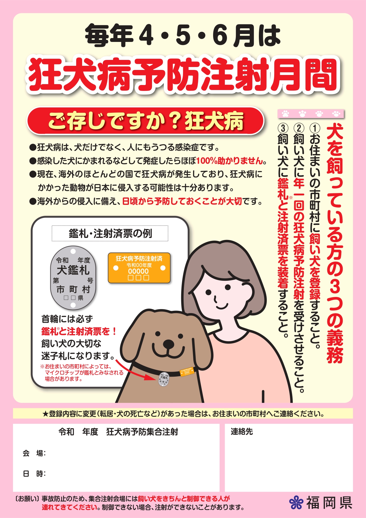 注射ポスター