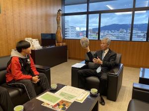 第30回全国ジュニア・ラグビーフットボール大会で優勝した古田史絵里さん2