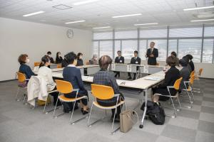 まちづくり座談会（ふくおか県「翼の会」、筑紫野市翼の会、ちくしのフォーラム）の様子