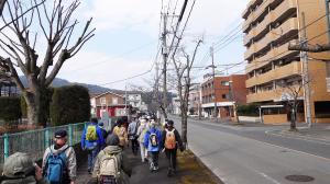 コーすけウォーキング参加者の様子