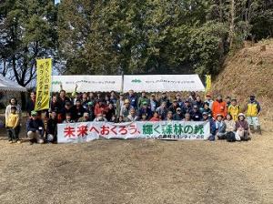 令和6年度第2回森林ボランティア出発式1