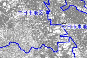 地域コミュニティ区域図イメージ画像（リンク）