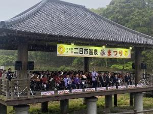 筑紫野市祭　二日市温泉藤まつり1