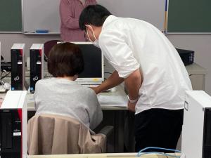 スマホ講座のようす
