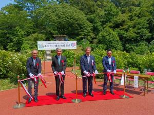 あじさい園お披露目式2