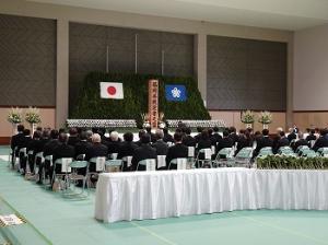福岡県戦没者追悼式1
