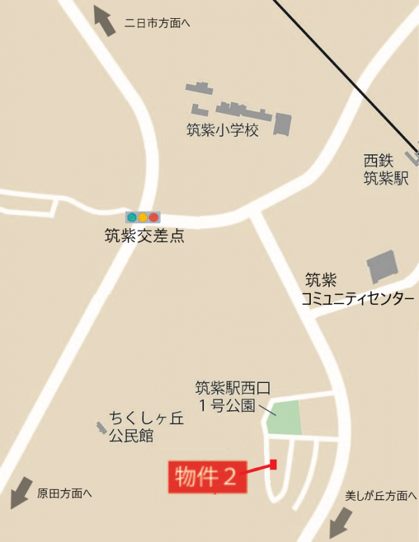 位置図(物件2)