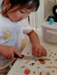 料理をしている写真