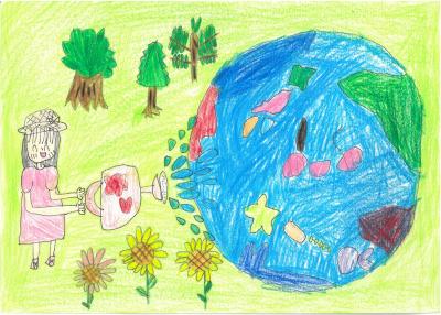 二日市小学校 金子莉々奈