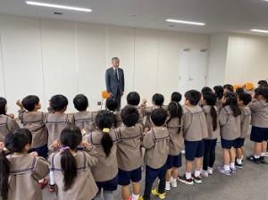 むさしヶ丘保育園　勤労感謝訪問
