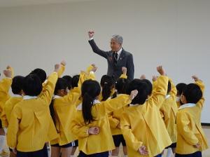 あけぼの保育園　勤労感謝訪問