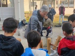 山口コミュニティもちつき大会2