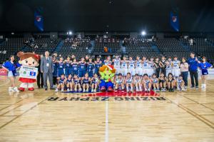 前座試合集合写真