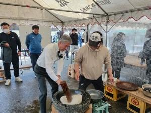 塔原区　餅つき会