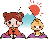 1月行事つくしちゃん