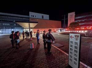 消防団の年末特別警戒