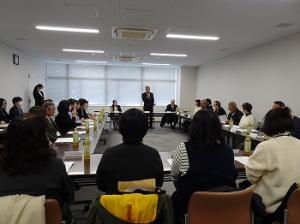 筑紫保護区保護司会筑紫野支部と筑紫野市主任児童委員会との情報交換会