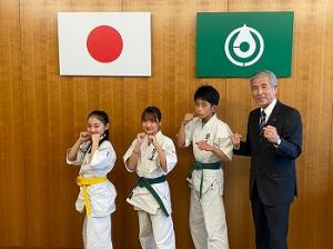 大道塾の子どもたちから全日本空道ジュニア選手権大会の結果報告