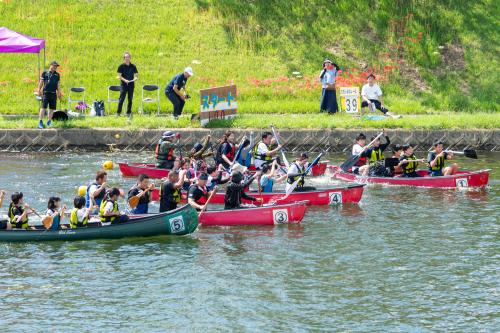 宝満川カヌー大会