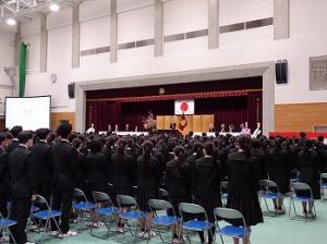 九州産業高等学校 令和7年度第63回卒業証書授与式