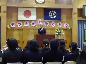 山家幼稚園　卒園式