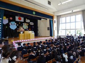 サルナートの森幼稚園　卒園式