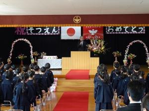 筑紫野中央幼稚園　卒園式