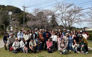 花見イベント集合写真