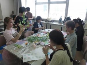 七夕イベントのようす