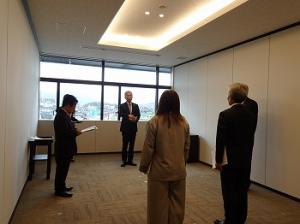 一部事務組合 辞令交付式