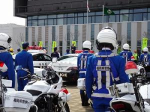 春の交通安全運動出陣式