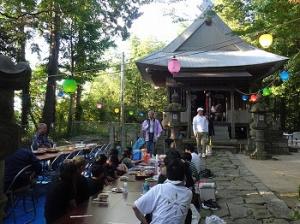 中阿志岐区夏祭り