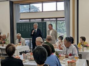 牛島区　敬老会