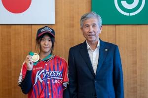 表敬　吉原　あいら　さん