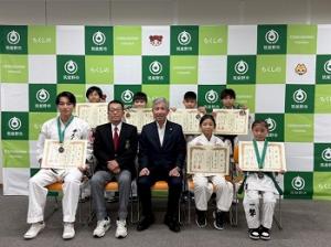 空手道拳志会 表敬訪問